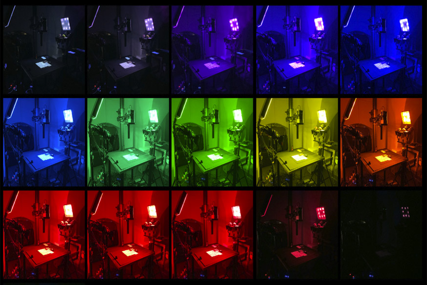 artIMAGING Multispectral Imaging - Spektralanalyse Rainbow Multiband & Narrow Band namhafte Künstler, Grafikrestaurierung, Weimar. Foto: Carsten Wintermann