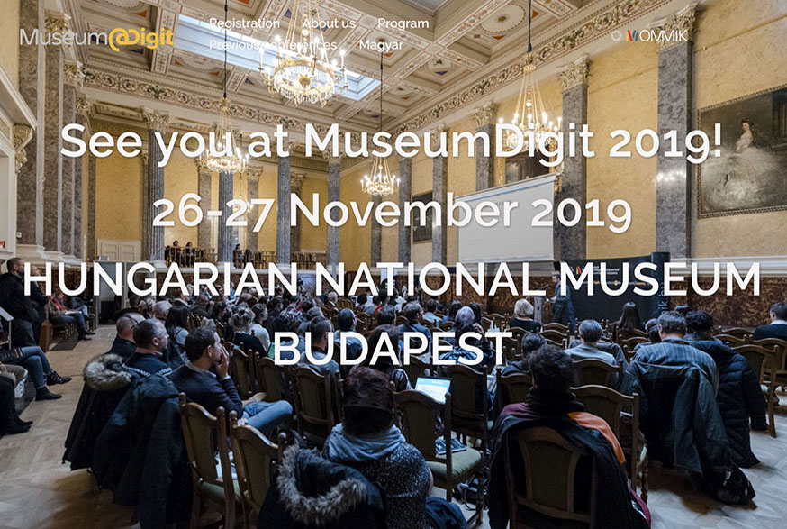 MuseumDigit 2019, Budapest Vortrag Multispektrale Bildgebung Anette T. Keller