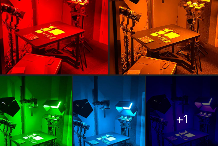 MSI Rainbow in Leek (UK) Latest technology in multispectral imaging - Annette T. Keller