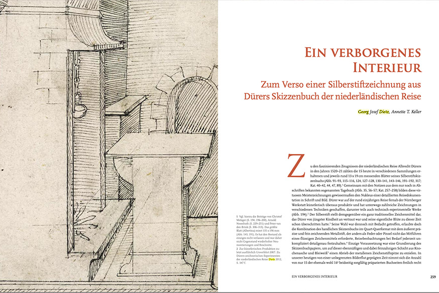 artIMAGING Multispectral Imaging - Fachbeitrag im „Dürer war hier“ Katalog, Herausgegeber Peter van den Brink